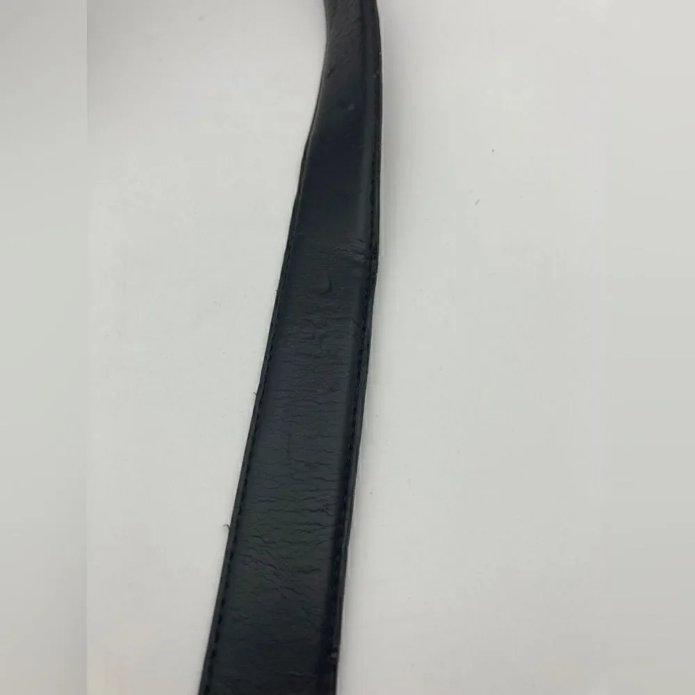 Geoffrey Beene Leather Brown/Black Men’s Belt Size 44-110 Made in Italy